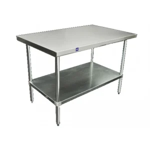 Hot Table de travail de 30" x 36" en acier inoxydable Tables De Travail Commerciales