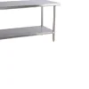 New Table de travail de 24" x 60" en acier inoxydable Tables De Travail Commerciales