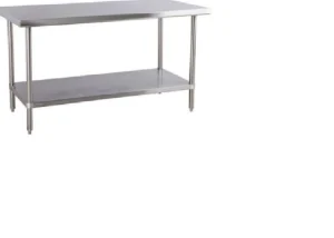 New Table de travail de 24" x 60" en acier inoxydable Tables De Travail Commerciales