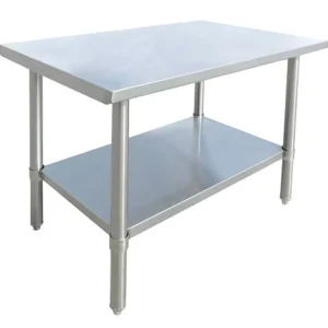 Online Table de travail de 24" x 36" en acier inoxydable #19137 Tables De Travail Commerciales