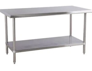 New Table de travail de 30" x 72" en acier inoxydable Tables De Travail Commerciales