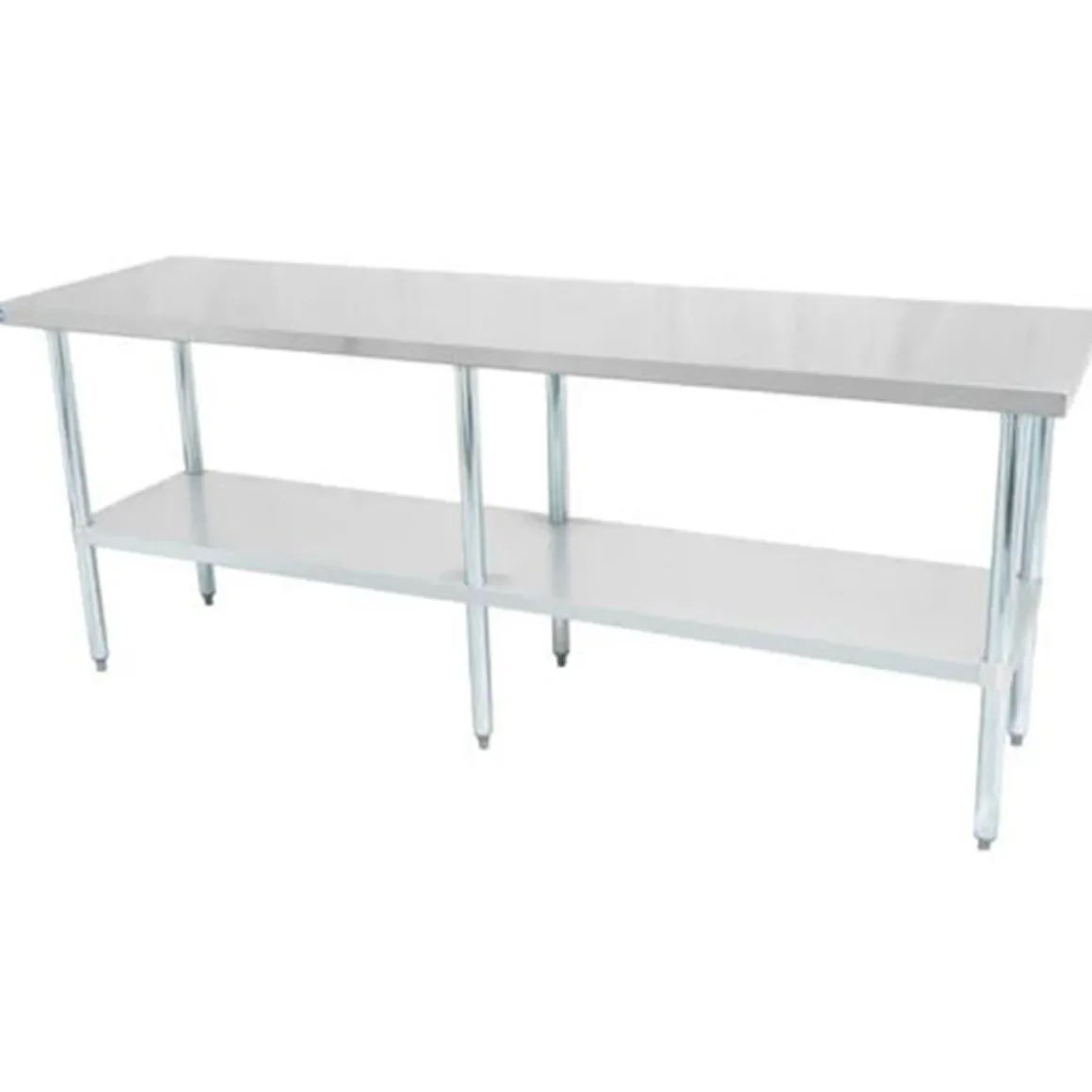 table_de_travail_de__x__e_0-4.webp Fashion Table de travail de 30" x 84" en acier inoxydable - Modèle DÉMO Tables De Travail Commerciales