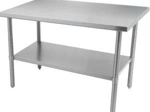 New Table de travail de 24" x 84"en acier inoxydable Tables De Travail Commerciales