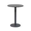 Fashion Table ronde de 24" Bistro Round 24 - hauteur bar - Antique Iron (noire) Ameublement Commercial Pour Terrasses