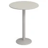 Fashion Table ronde de 24" Bistro Round 24 - hauteur bar - Antique Cement (grise) Ameublement Commercial Pour Terrasses