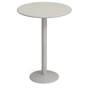 Fashion Table ronde de 24" Bistro Round 24 - hauteur bar - Antique Cement (grise) Ameublement Commercial Pour Terrasses
