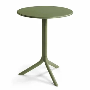 Clearance Table ronde de 24" Spritz - Agave (verte) Ameublement Commercial Pour Terrasses