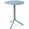 Sale Table ronde de 24" Spritz - Celeste (bleue) Ameublement Commercial Pour Terrasses