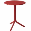 Fashion Table ronde de 24" Spritz - Rosso (rouge) Ameublement Commercial Pour Terrasses