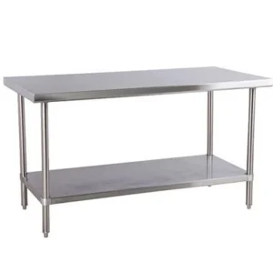 Fashion Table travail de 30" x 48" en acier inoxydable - Modèle Démo Tables De Travail Commerciales