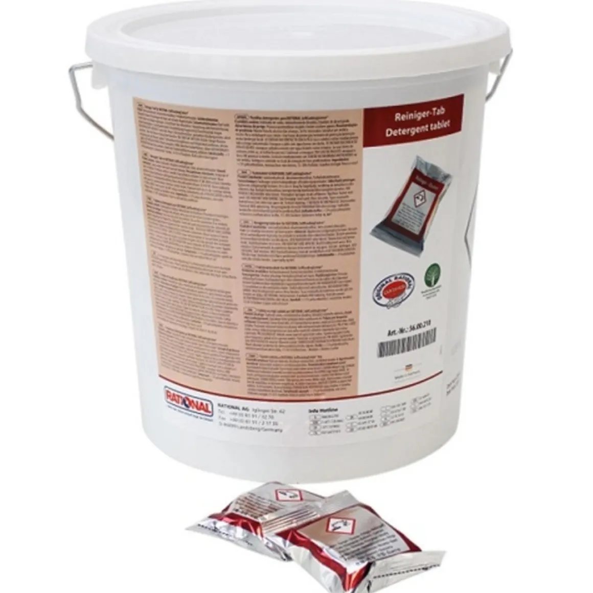 tablette_de_nettoyage_rou_0.webp Discount Tablette de nettoyage (rouge) sans phosphore - 100 unités par caisse Produits Nettoyants