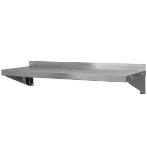 Discount Tablette murale de 12" x 72" en acier inoxydable Tablettes Murales Et Passe-plats