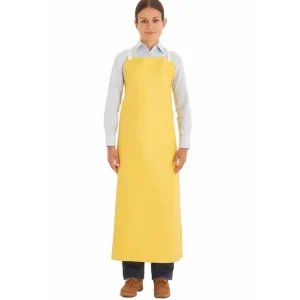 Discount Tablier de plonge robuste en néoprène - Jaune Linge De Cuisine Et Vêtements
