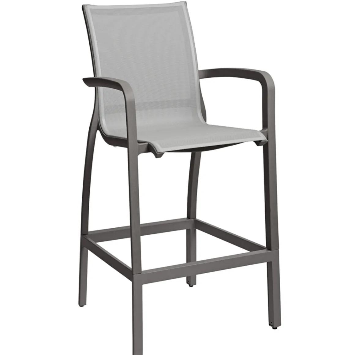 tabouret_de_bar_avec_bras_0-1.webp Discount Tabouret de bar avec bras Sunset - Solid Gray / Volcanic Black (Gris/Noir) Ameublement Commercial Pour Terrasses