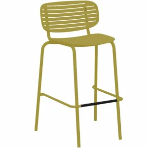 Sale Tabouret de bar Mom Bar or Counter - Antique Curry Yellow (jaune) Ameublement Commercial Pour Terrasses