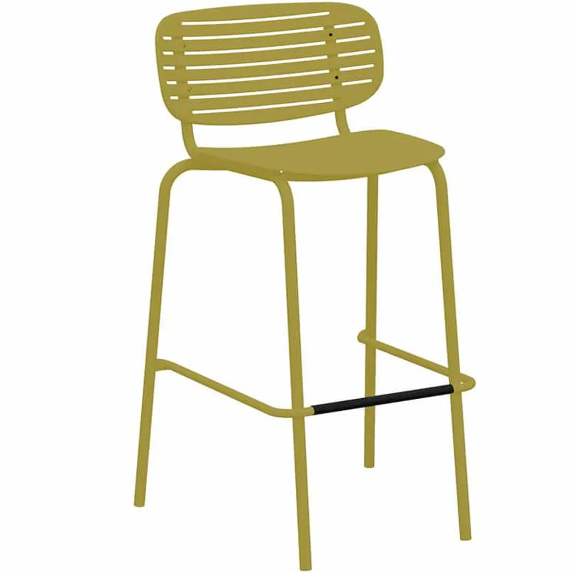 tabouret_de_bar_mom_bar_o_0-1.webp Sale Tabouret de bar Mom Bar or Counter - Antique Curry Yellow (jaune) Ameublement Commercial Pour Terrasses
