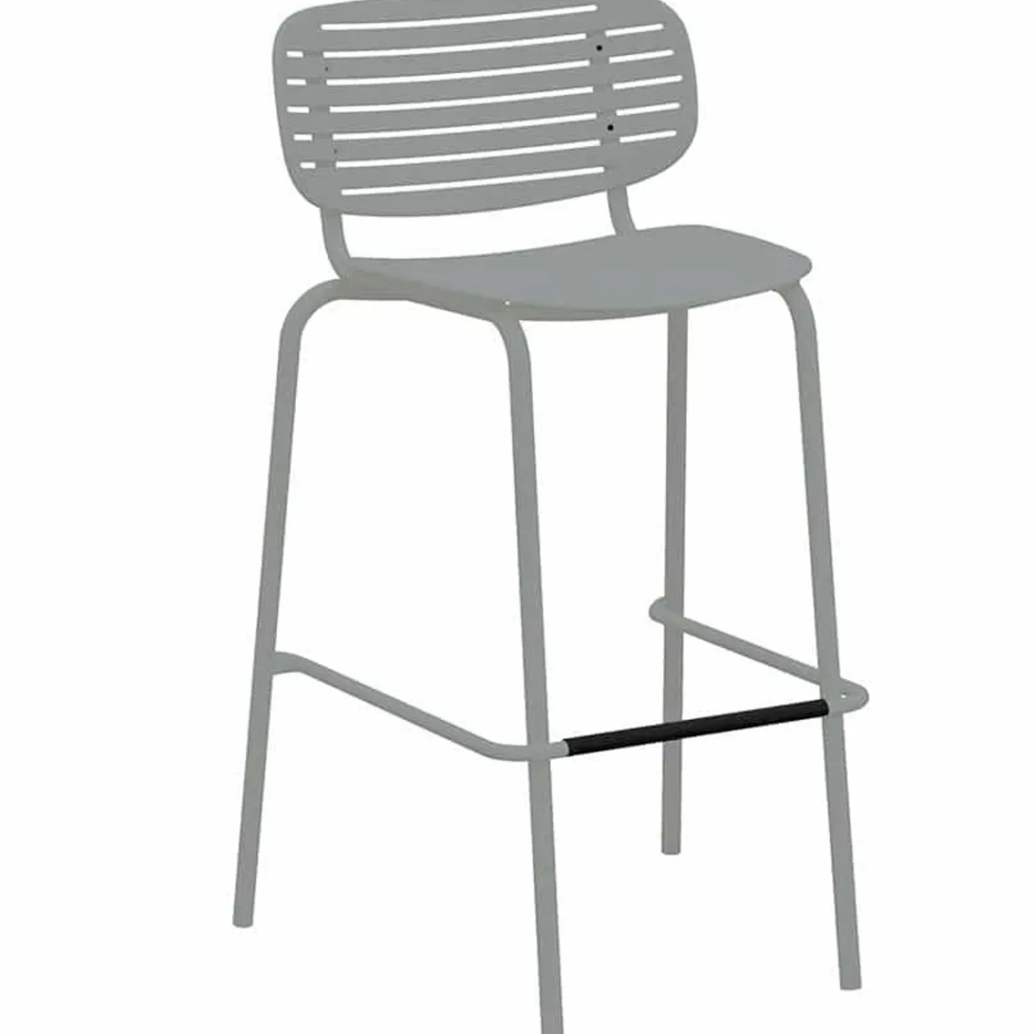 tabouret_de_bar_mom_bar_o_0.webp Hot Tabouret de bar Mom Bar or Counter - Antique Cement (gris) Ameublement Commercial Pour Terrasses