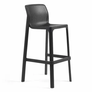 Online Tabouret de bar Net Bar - Antracite (noire) Ameublement Commercial Pour Terrasses