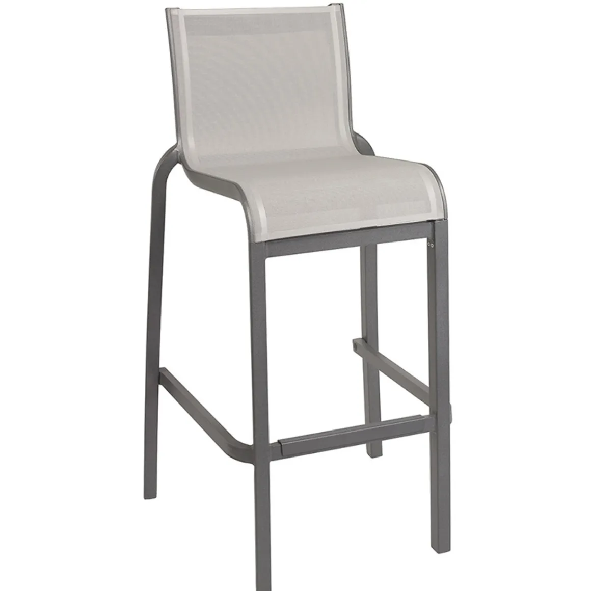 tabouret_de_bar_sans_bras_0-2.webp Best Tabouret de bar sans bras Sunset - Solid Gray / Volcanic Black (Gris/Noir) Ameublement Commercial Pour Terrasses