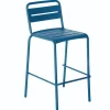 Clearance Tabouret de bar Star Bar or Counter - Antique Blue (bleue) Ameublement Commercial Pour Terrasses