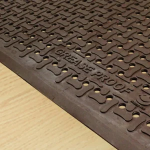 Sale Tapis anti-fatigue de 36" x 60" avec résistance supérieur au gras - Brun Autre Ameublement Pour Restaurant