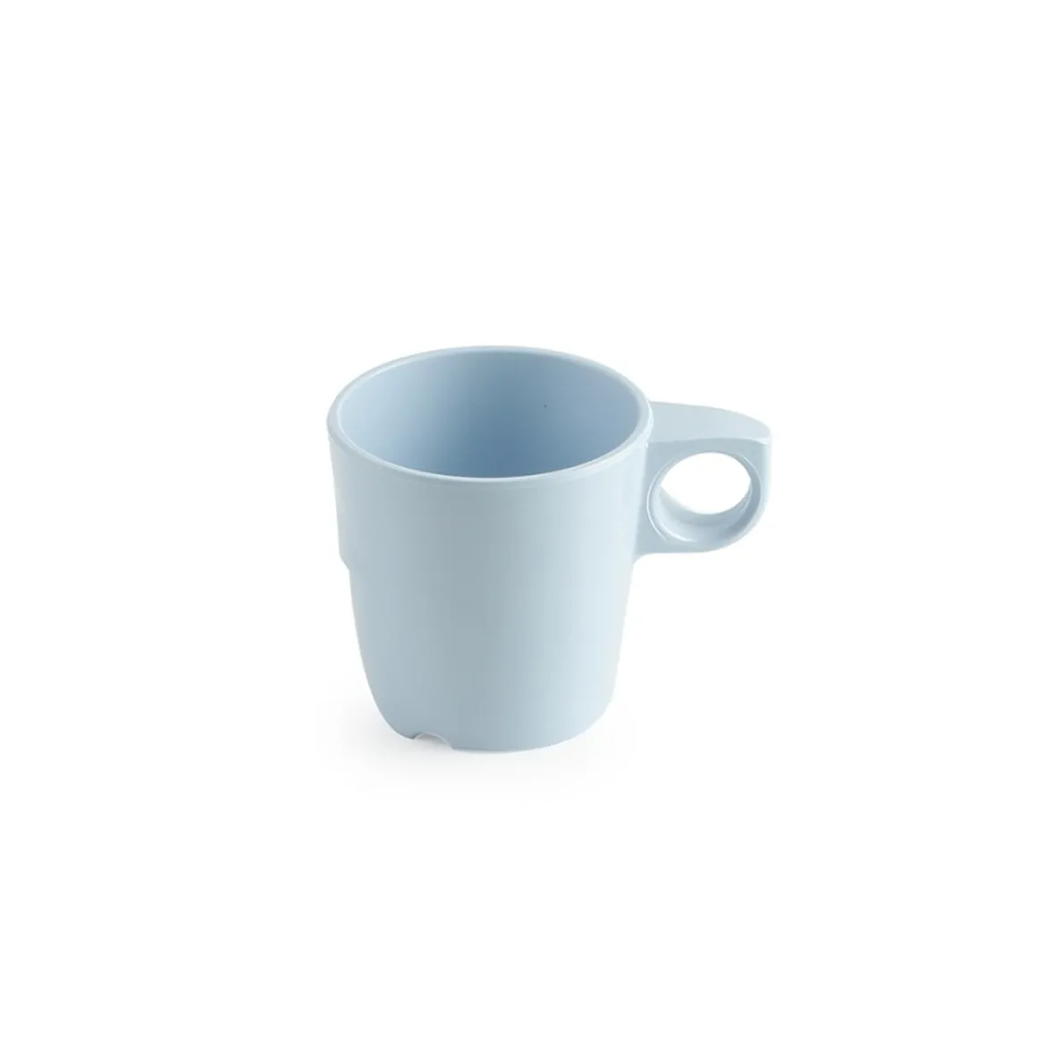 tasse__caf_de__oz_en_mlam_0-1.webp Discount Tasse à café de 10 oz en mélamine - Bleue - 24 par boite Vaisselle