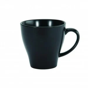 Hot Tasse à café de 8.25 oz Luzerne Urban - Noire - 48 par boite Vaisselle
