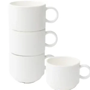 Discount Tasse à café empilable de 8 oz Foundation - 36 par boîte Vaisselle