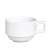 Outlet Tasse à café empilable de 8 oz Imperial White - 36 par boite Vaisselle