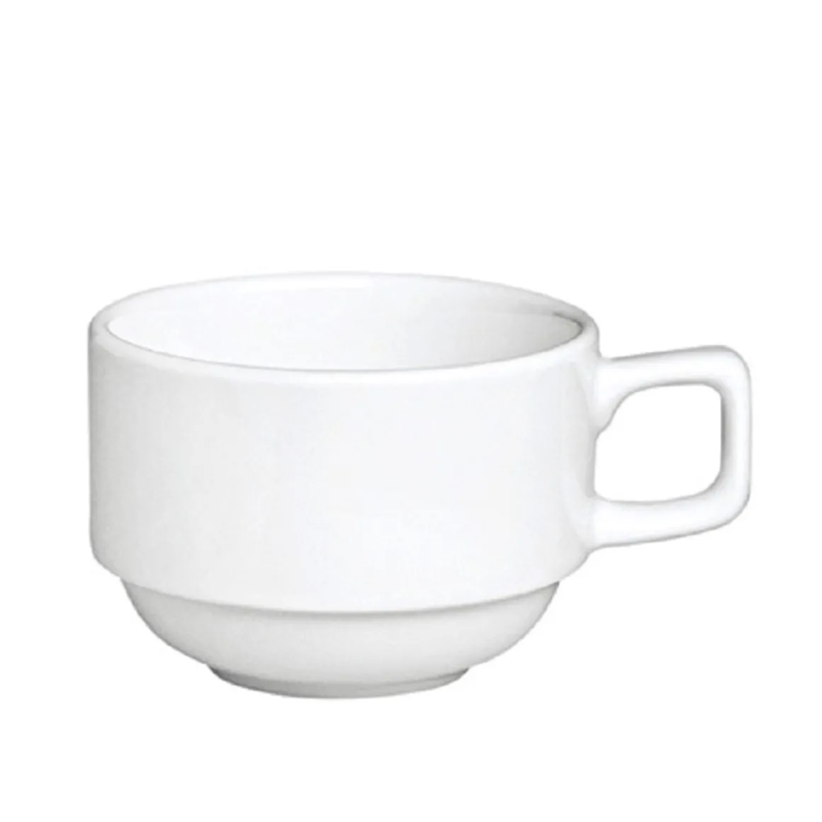 tasse__caf_empilable_de___0-8.webp Outlet Tasse à café empilable de 8 oz Imperial White - 36 par boite Vaisselle