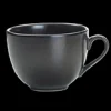 Clearance Tasse à espresso de 3 oz Wabi Sabi par Rene Ozorio - Slate - 12 par boite Vaisselle