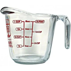 Outlet Tasse à mesurer de 8 oz en verre Ustensiles Et Outils De Cuisine