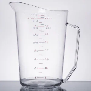 Hot Tasse à mesurer graduée de 2 L en polycarbonate transparent Camwear Ustensiles Et Outils De Cuisine