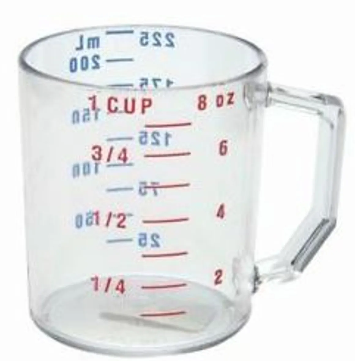 tasse__mesurer_gradue_de__0.webp Sale Tasse à mesurer graduée de 225 ml en polycarbonate transparent - Camwear Ustensiles Et Outils De Cuisine