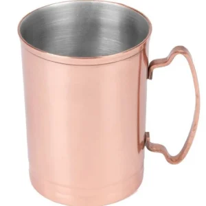 Sale Tasse à Moscow Mule de 14 oz aux côtés droits en cuivre - 12 par boite Verrerie | Vaisselle