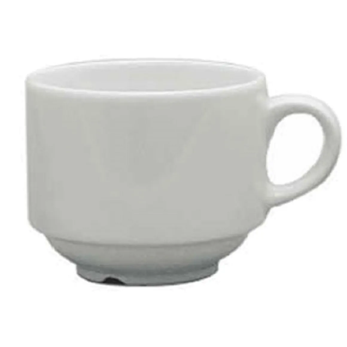 tasse_empilable_de__oz_co_0.webp Fashion Tasse empilable de 7.5 oz Continental Polaris - Blanche - 24 par boite Vaisselle