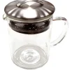 Fashion Théière de 400 ml en verre avec infuseur Service Des Breuvages
