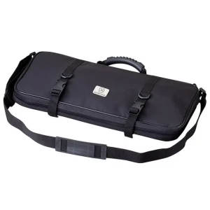 Discount Étui à couteaux en tissu à 2 sections pour 12 couteaux - Simple zip Couteaux
