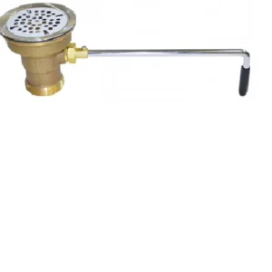 Hot Valve de vidange Drain King plat en laiton Robinetterie Commerciale