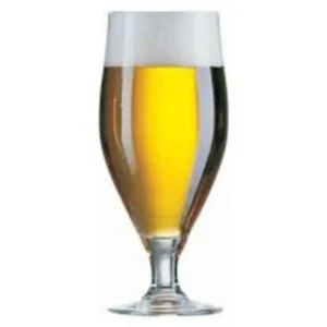 New Verre à bière sur pied de 10.5 oz Cervoise - 24 par boite Verrerie