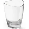 Outlet Verre à dessert triangulaire de 3 oz en plastique SAN - Transparent - 24 par boite Verrerie