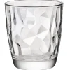 Fashion Verre à eau de 13.5 oz Diamond - Transparent - 6 par boite Verrerie