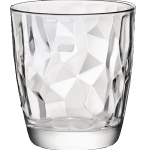 Fashion Verre à eau de 13.5 oz Diamond - Transparent - 6 par boite Verrerie