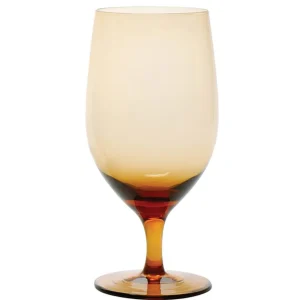 Discount Verre à eau sur pied de 15 oz Gala - Ambre Verrerie