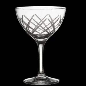 Online Verre à martini de 8 oz à coupe diamant Rona Minners - 24 par boite Verrerie