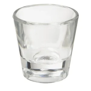 Hot Verre à shooter de 1 oz en plastique SAN - 24 par boite Verrerie