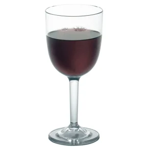 Hot Verre a vin de 10 oz en plastique transparent - 24 par boite Verrerie