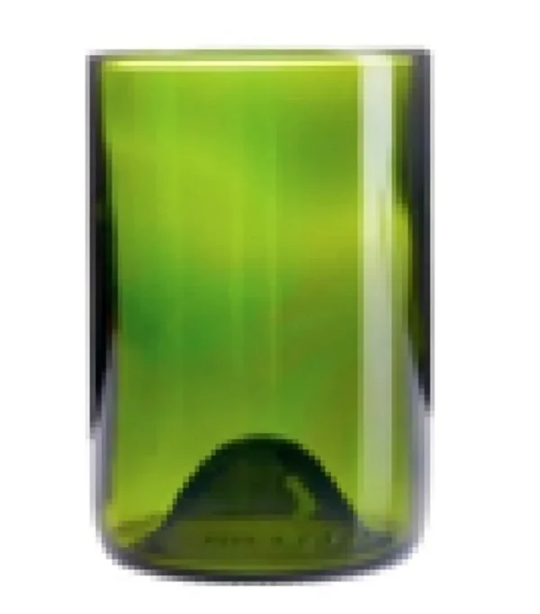 Outlet Verre de 12 oz en base de bouteille de vin verte - 12 par boite Verrerie