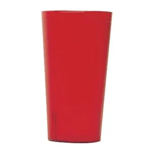 Outlet Verre de 12 oz en plastique Colorware - Rouge - 72 par boite Verrerie