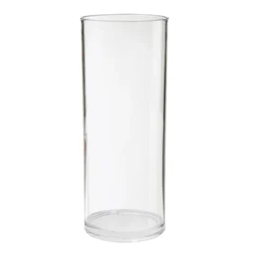 Best Verre highball de 14 oz Cheers en plastique SAN transparent - 24 par boite Verrerie